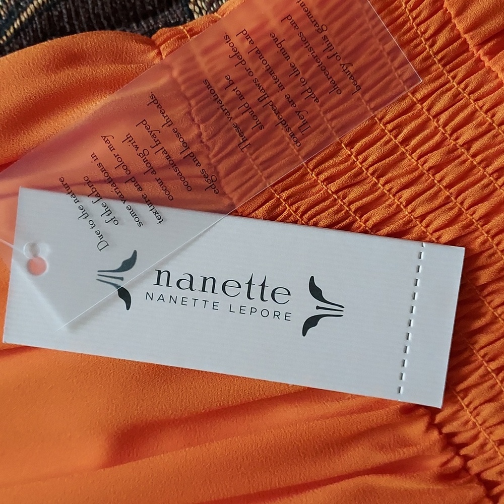 Nanette Nanette Lepore maxi dress, orange, size 8 - Picture 5 of 8